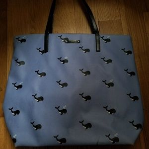 Kate spade blue whale tote